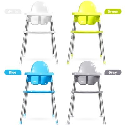 Teknum - High Chair With Removable Tray - Grey